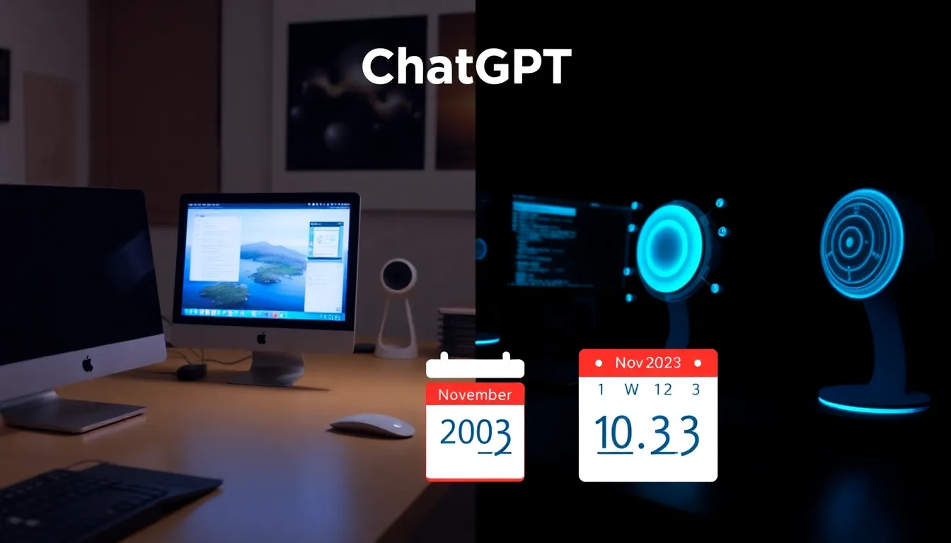 ChatGPT 출시 전후 비교 이미지