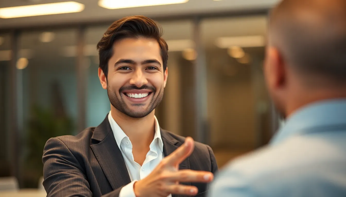 좋은 첫인상을 만드는 전문가의 모습